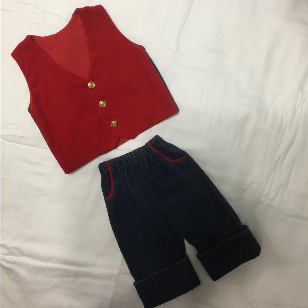 🚗CHILDS PANT VEST SET🚗